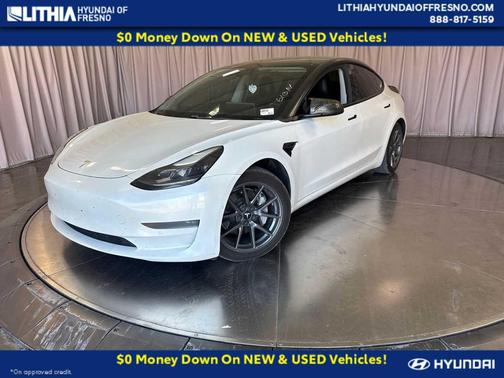 White 2021 Tesla Model 3 Long Range