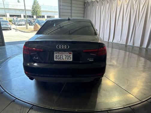 Black 2017 Audi A4 2.0T Premium