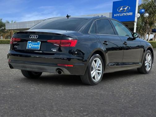 Black 2017 Audi A4 2.0T Premium