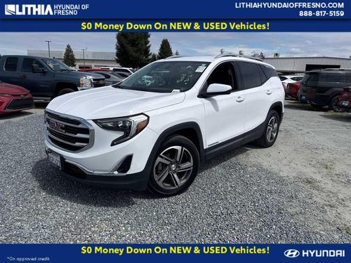 Summit White 2020 GMC Terrain SLT