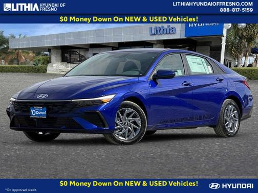 2025 Hyundai ELANTRA HEV Blue