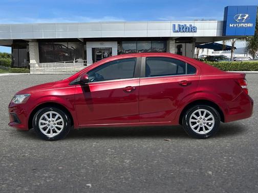 Cajun Red Tintcoat 2017 Chevrolet Sonic LT