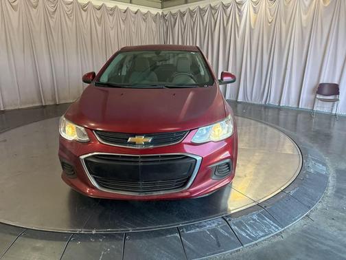 Cajun Red Tintcoat 2017 Chevrolet Sonic LT