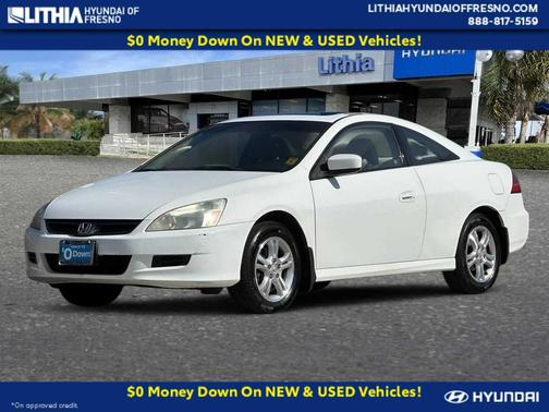 White 2007 Honda Accord EX