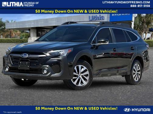 Crystal Black Silica 2024 Subaru Outback Premium
