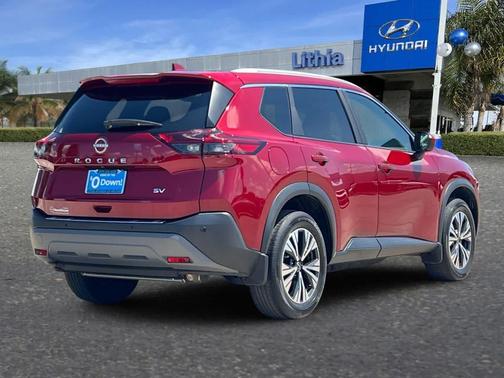 Scarlet Ember Tintcoat 2023 Nissan Rogue SV