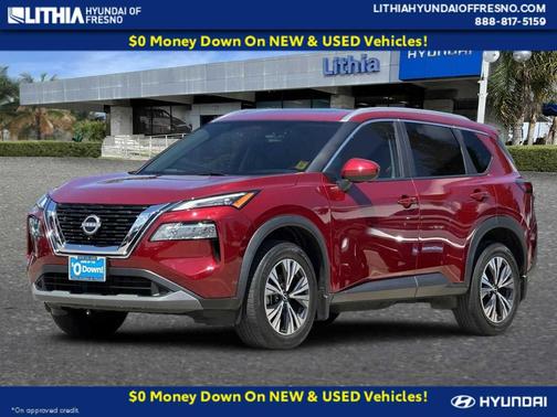 Scarlet Ember Tintcoat 2023 Nissan Rogue SV