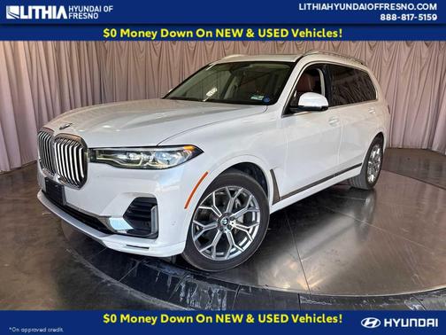 Mineral White Metallic 2020 BMW X7 xDrive40i