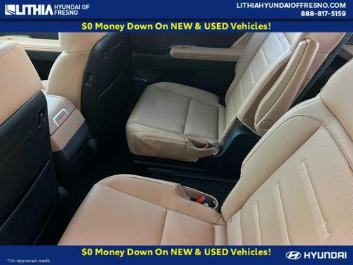 Serenity White 2027 Hyundai SANTA FE HEV Calligraphy