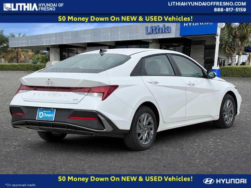 Serenity White Pearl 2026 Hyundai ELANTRA HEV Blue