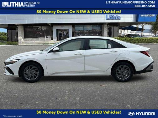 Serenity White Pearl 2026 Hyundai ELANTRA HEV Blue