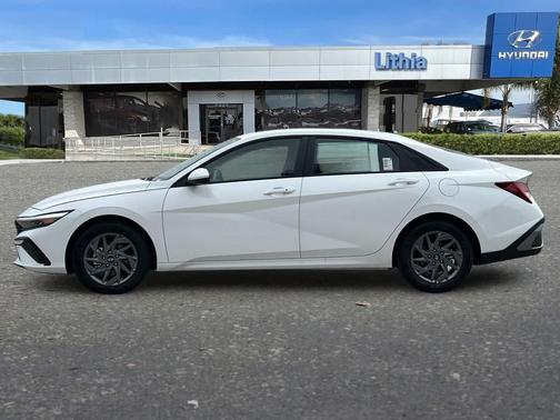 Serenity White Pearl 2026 Hyundai ELANTRA HEV Blue