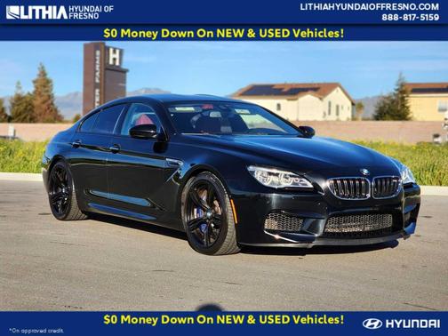 Black 2018 BMW M6 Base
