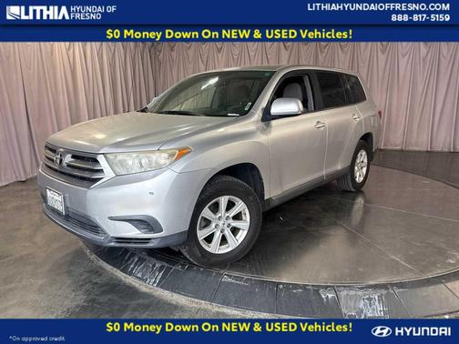 Classic Silver Metallic 2012 Toyota Highlander Base