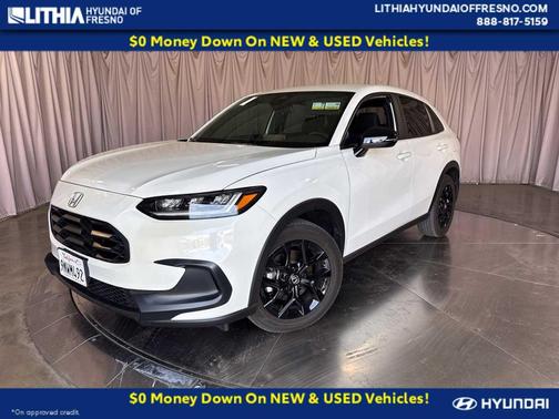 Platinum White Pearl 2025 Honda HR-V Sport