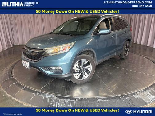Obsidian Blue Pearl 2016 Honda CR-V Touring