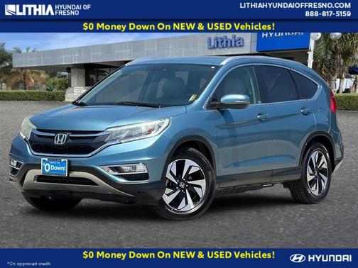 Obsidian Blue Pearl 2016 Honda CR-V Touring