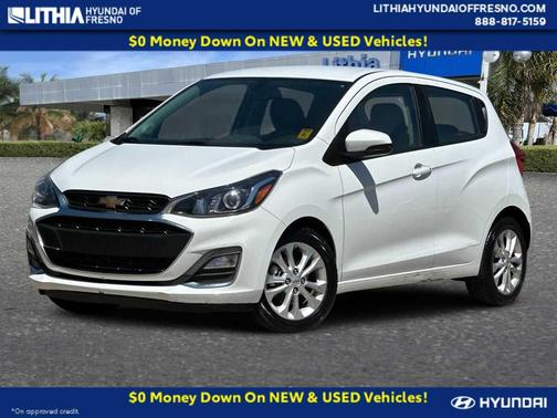 Summit White 2021 Chevrolet Spark 1LT