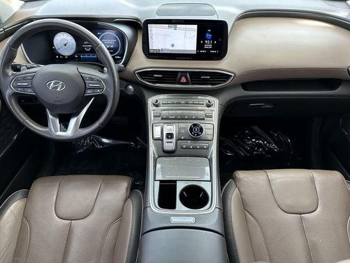 Serenity White Pearl 2023 Hyundai Santa Fe Plug-In Hybrid Limited