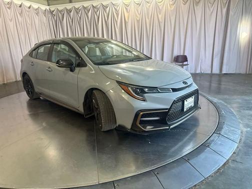 Cement w/Black Sand Pearl Roof 2021 Toyota Corolla SE
