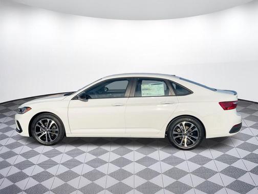 Pure White exterior 2026 Volkswagen Jetta 1.4T S