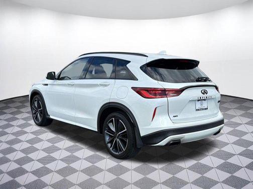 Radiant White 2024 INFINITI QX50 SPORT AWD