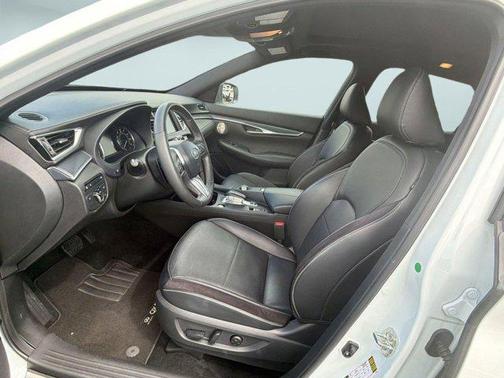 Radiant White 2024 INFINITI QX50 SPORT AWD