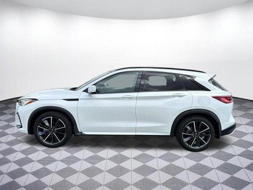 Radiant White 2024 INFINITI QX50 SPORT AWD