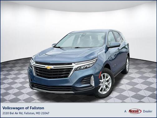 Lakeshore Blue Metallic 2024 Chevrolet Equinox 1LT