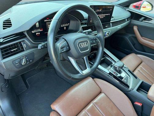 Progressive Red Metallic 2024 Audi A5 Sportback 45 S Line Premium Plus