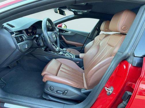 Progressive Red Metallic 2024 Audi A5 Sportback 45 S Line Premium Plus