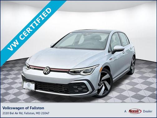 Reflex Silver Metallic 2023 Volkswagen Golf GTI 2.0T SE DSG
