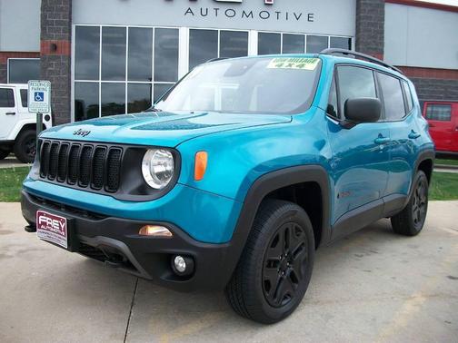 Teal 2019 Jeep Renegade Upland