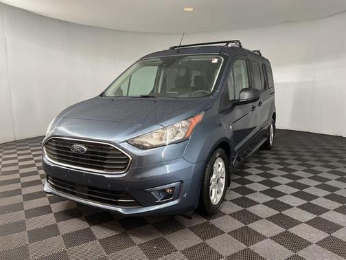 Blue Metallic 2022 Ford Transit Connect XLT w/Rear Liftgate