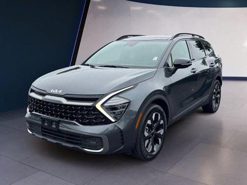 Gravity Gray 2024 Kia Sportage Plug-In Hybrid X-Line Prestige