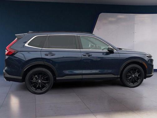 Blue 2024 Honda CR-V Hybrid Sport AWD