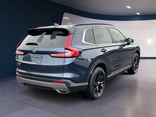 Blue 2024 Honda CR-V Hybrid Sport AWD