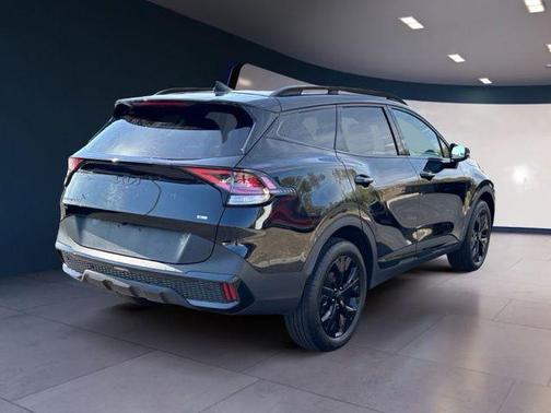 Ebony Black 2025 Kia Sportage X-Line