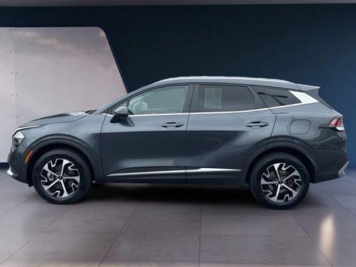 Gravity Gray 2023 Kia Sportage Hybrid EX