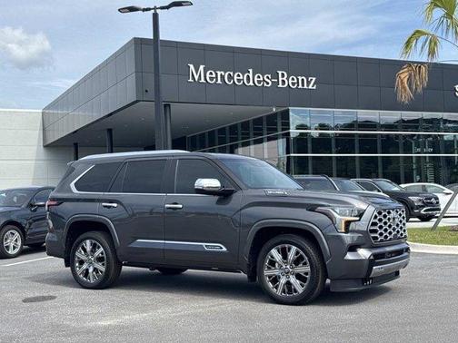 Magnetic Gray Metallic 2026 Toyota Sequoia Capstone