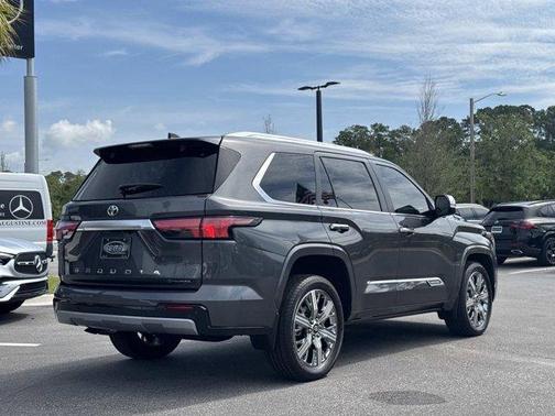 Magnetic Gray Metallic 2026 Toyota Sequoia Capstone