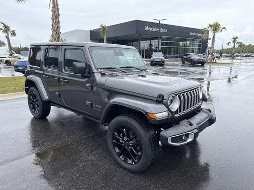 Granite Crystal Clearcoat Metallic 2025 Jeep Wrangler 4xe Sahara