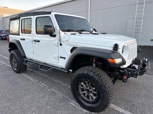 Bright White Clearcoat 2023 Jeep Wrangler Sport