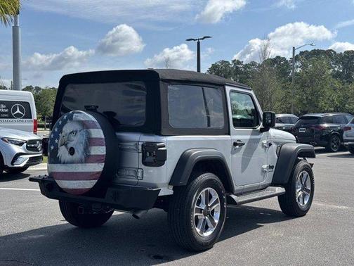 Silver Zynith Clearcoat 2023 Jeep Wrangler Sport