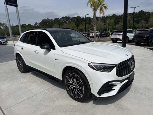 Polar White 2025 Mercedes-Benz AMG GLC 43 Base 4MATIC