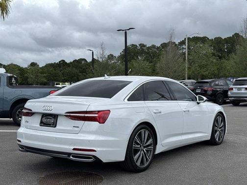 Glacier White Metallic 2019 Audi A6 55 Premium Plus