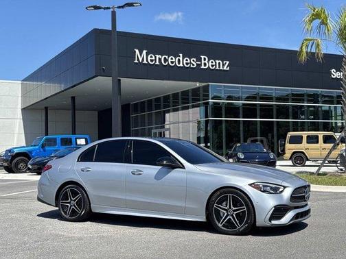 Cirrus Silver Metallic 2024 Mercedes-Benz C-Class C 300 4MATIC