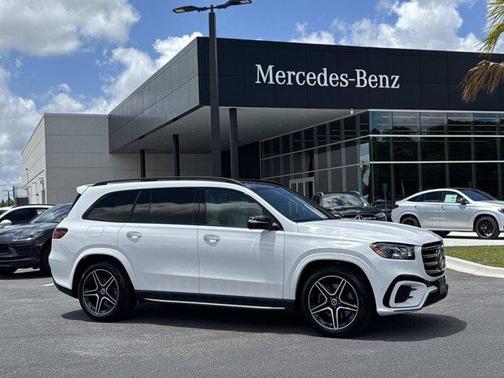 Polar White 2025 Mercedes-Benz GLS 450 4MATIC