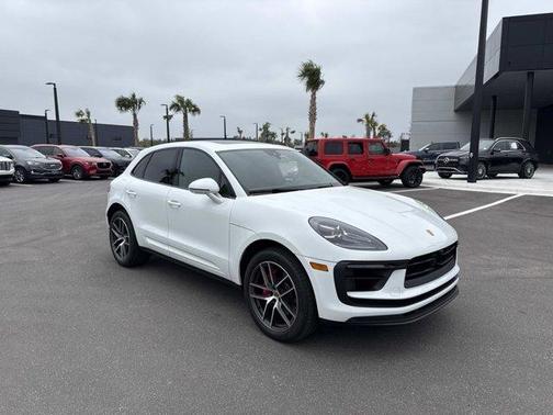 White 2024 Porsche Macan S SUV