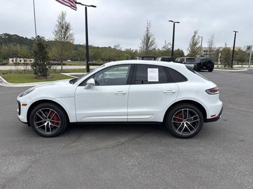 White 2024 Porsche Macan S